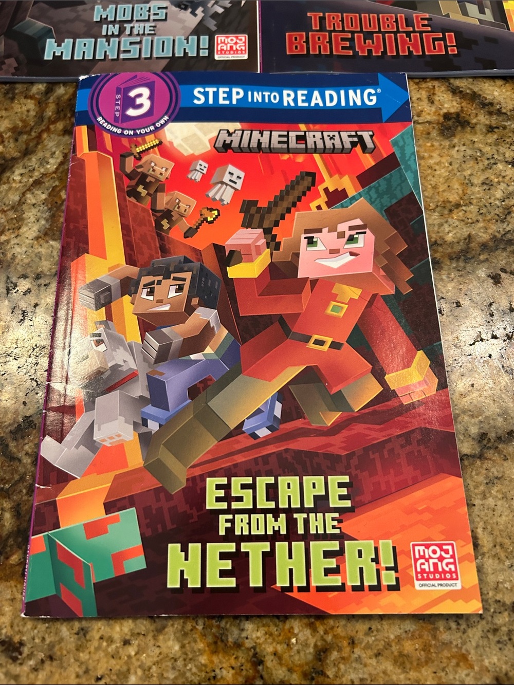 Step Into Reading Minecraft Kids Books - Picture 2 of 6